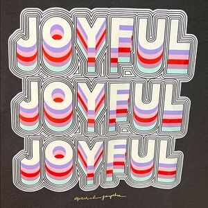 Spiritual Gangster Joyful Graphic Tee xs/s